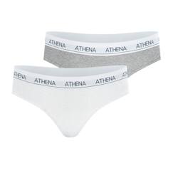 -Lot de 2 slips fille coton ultra doux