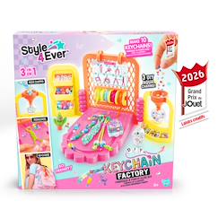 Jouet-Activités artistiques et musicales-Loisirs créatifs-Canal Toys - Style 4 Ever - Fabrique à porte-clés DIY