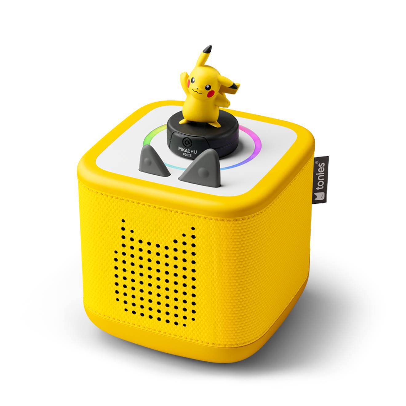 Tonies Mon Premier Coffret Toniebox 2 - Pokémon : Toniebox 2 Jaune Éclair & Tonie Pikachu, Boîte À Histoires Pour Enfant 1-12 Ans, Robuste & Facile À Utiliser Multicolore