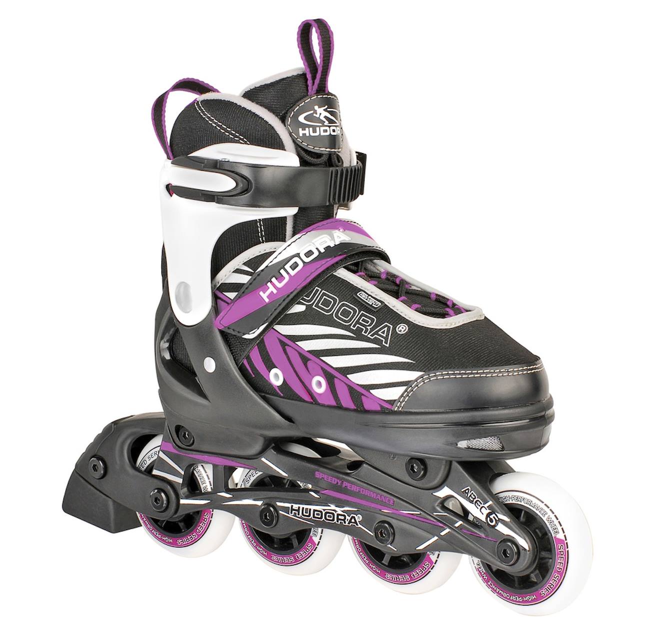 Rollers Pour Enfants - Pointure 29-32 Mauve/noir