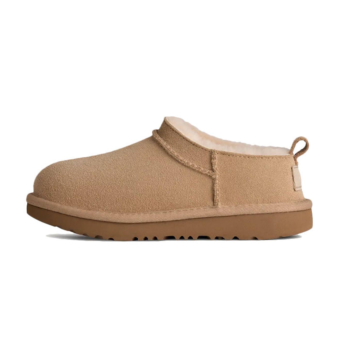 Chaussons Mules Enfant En Daim Sand Clair 86$