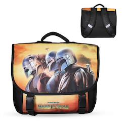 -Cartable scolaire 2 compartiments Star Wars The Mandalorian - 38 cm