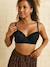 Soutien-gorge dentelle avec armatures grossesse et allaitement Blanc+gris ardoise+Noir imprimé 27 - vertbaudet enfant 