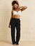 Soutien-gorge dentelle avec armatures grossesse et allaitement Blanc+gris ardoise+Noir imprimé 2 - vertbaudet enfant 