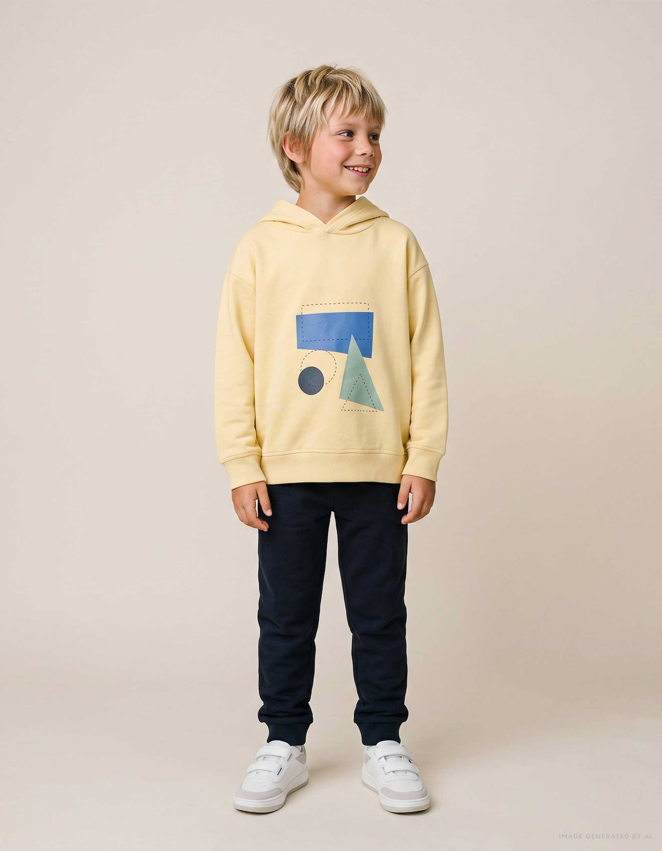 Ensemble Sweat Et Pantalon De Jogging Avec Imprimé Jaune
