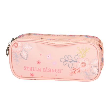 Garçon-Accessoires-Trousse rectangulaire motif floral synthétique