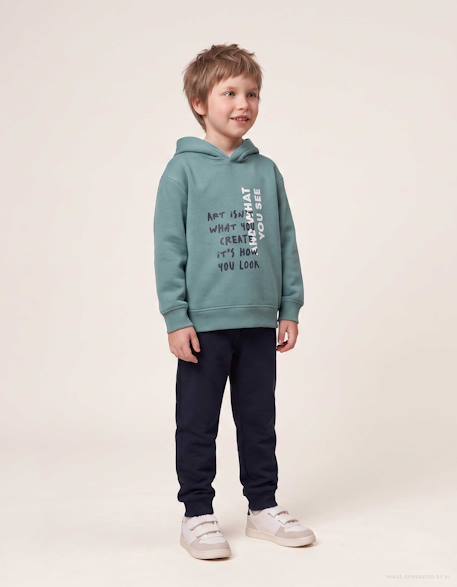 Garçon-Ensemble sweat et pantalon de jogging avec imprimé