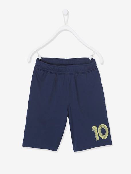 Garçon-Vêtements de sport-Short de sport garçon Numéro 10 en matière technique