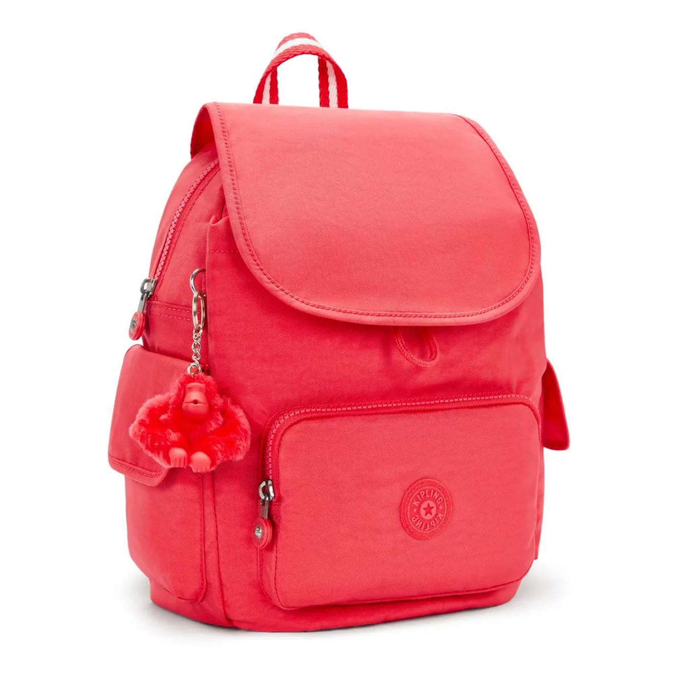 Sac À Dos Kipling City Pack Small 33 Cm - Qualité Premium Rouge Orangé Sac À Dos Kipling City Pack Small 33 Cm - Qualité Premium Rouge Orangé