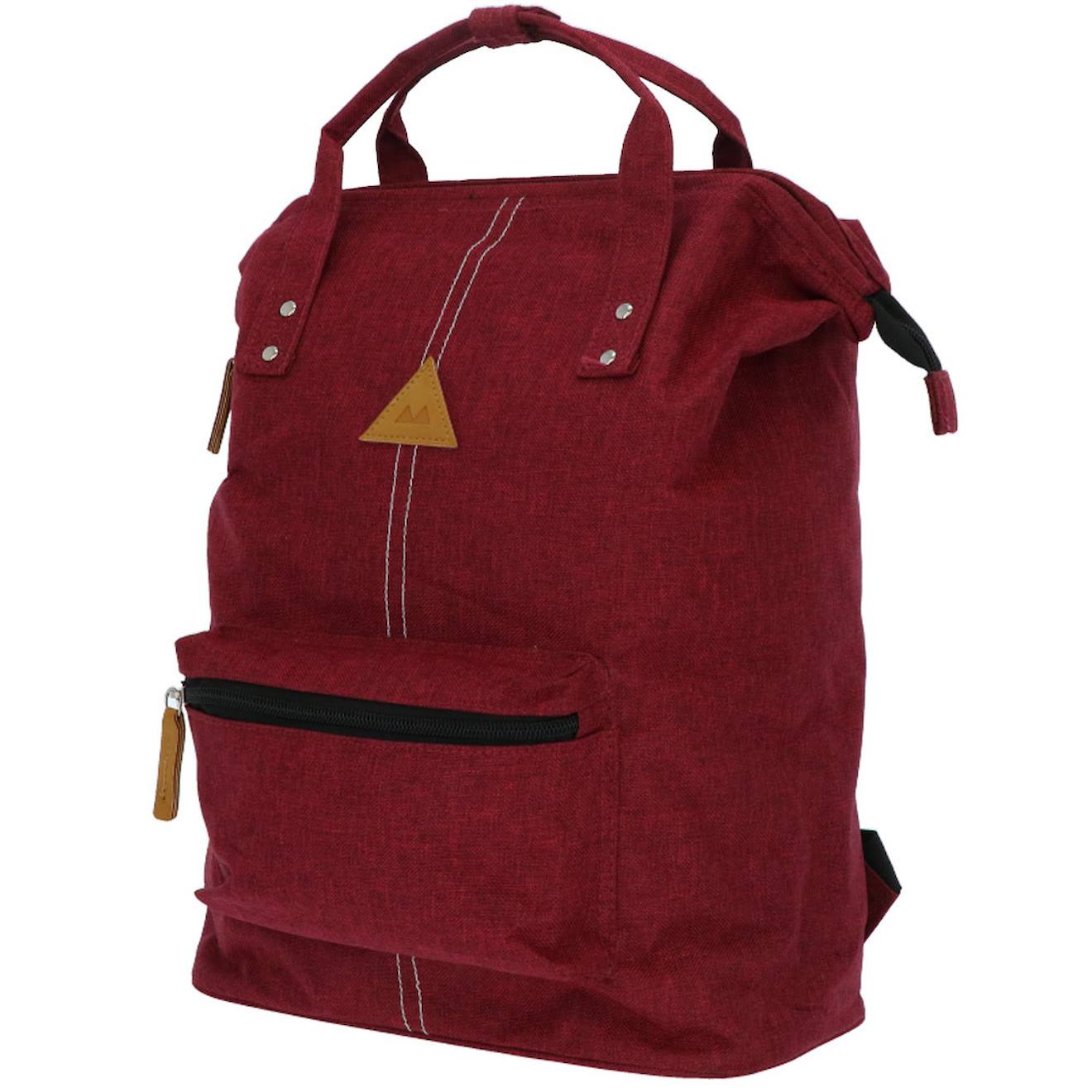 Sac À Dos Poids Plume Colorful 40 Cm Rouge Bordeaux