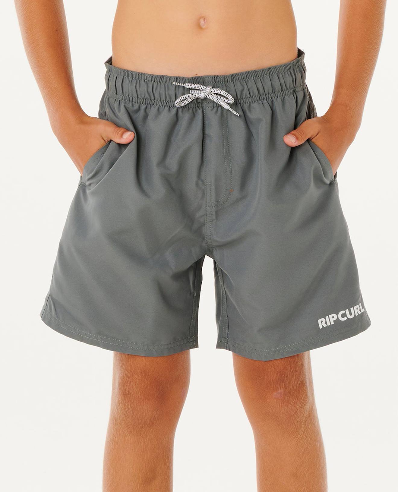 Short De Bain Boardshort Volley Enfant Streamline Offset Mousse