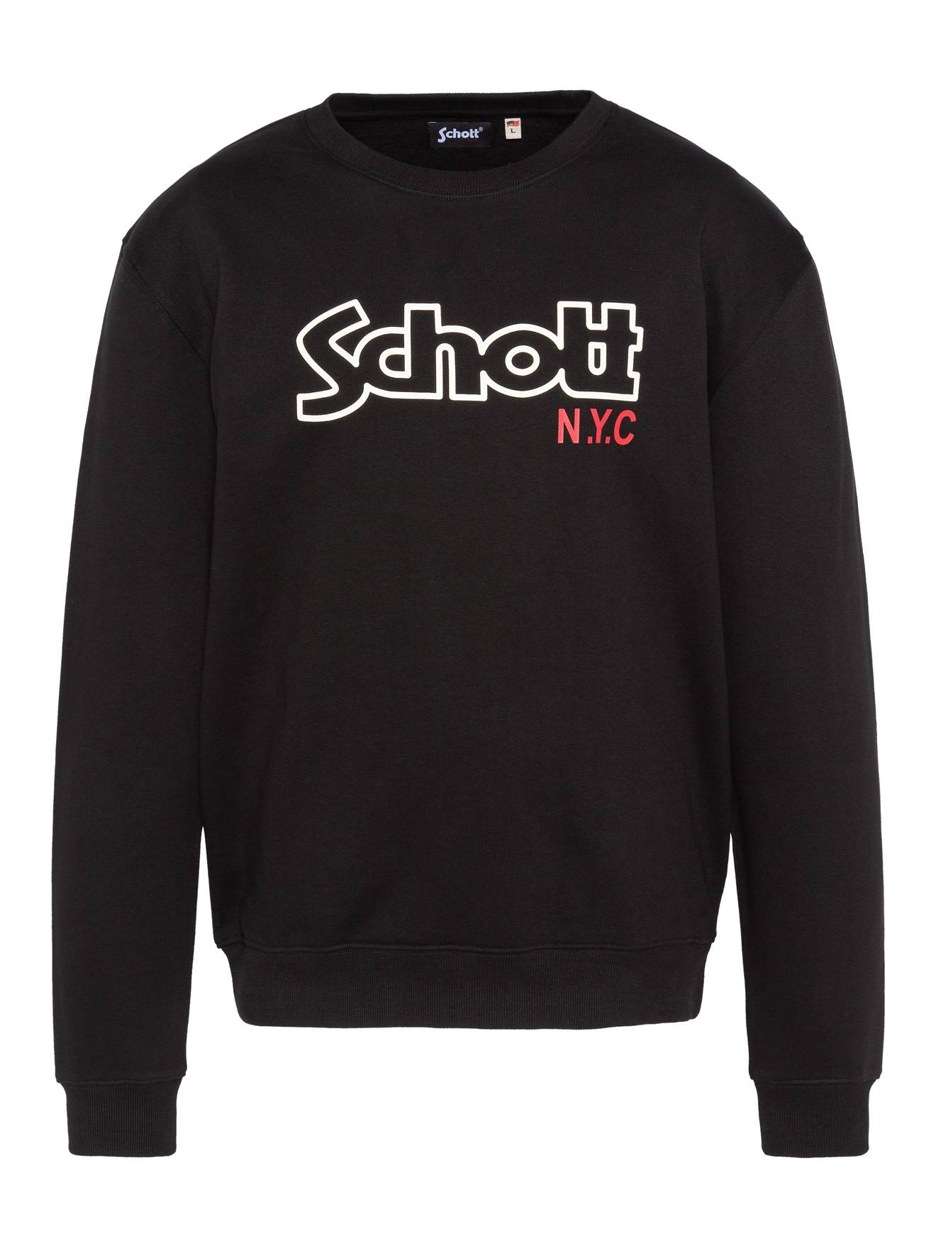 Sweatshirt Col Rond Noir
