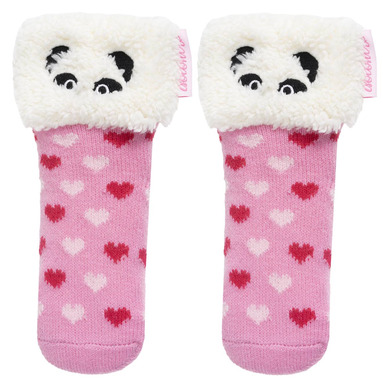 Chaussettes Fourrées Enfant Rose 1/8 Ans Rose