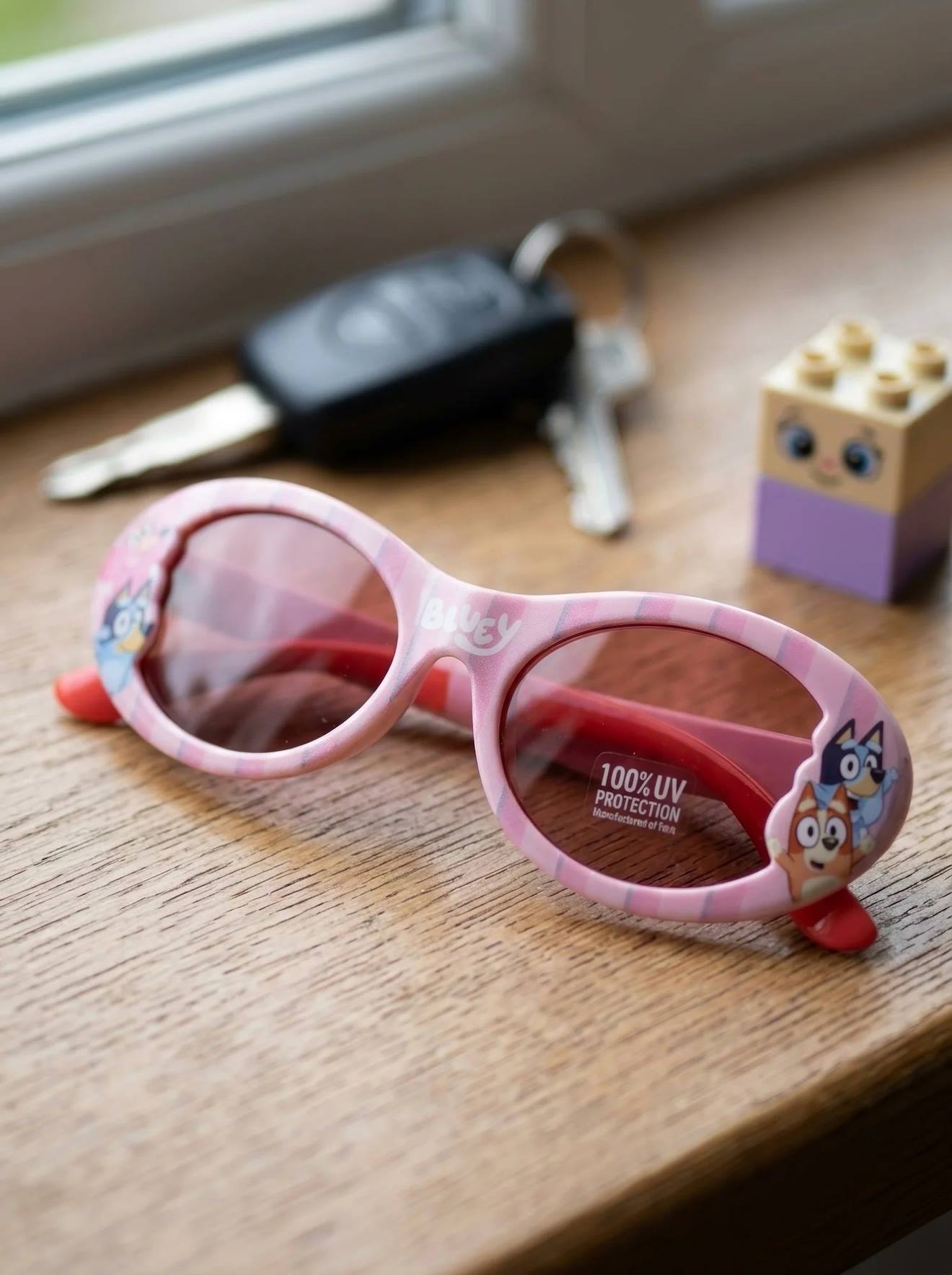 Lunettes De Soleil Bluey Enfant 3-6ans Bleu Lunettes De Soleil Bluey Enfant 3-6ans Bleu