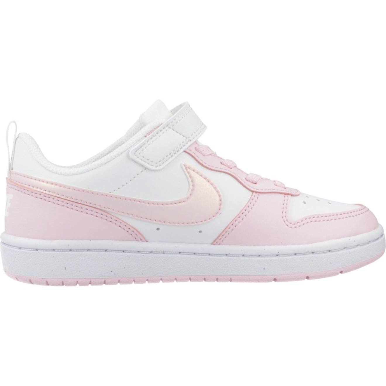 Basket Fille Borough Low Recraft Blanc