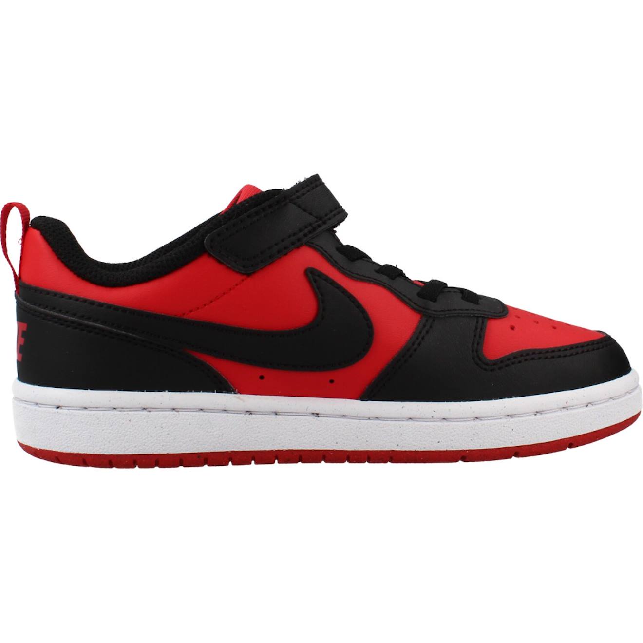 Baskets Garçon Court Borough Low Recraft Rouge 600