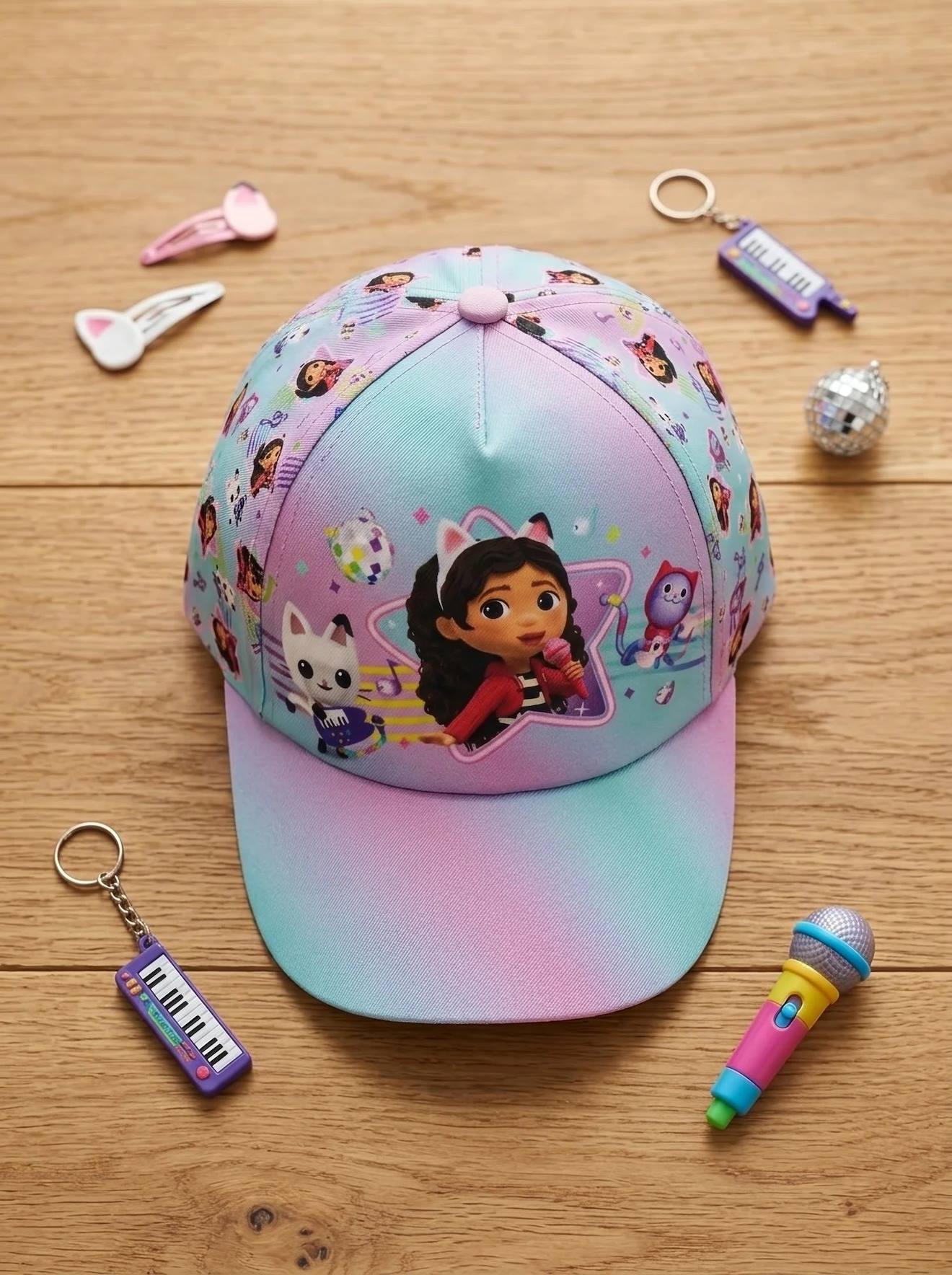 Casquette Gabby Et La Maison Magique Enfant 3 - 6ans Multicolore
