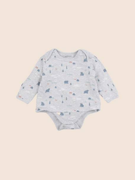Body - 3 mois Gris 1 - vertbaudet enfant 