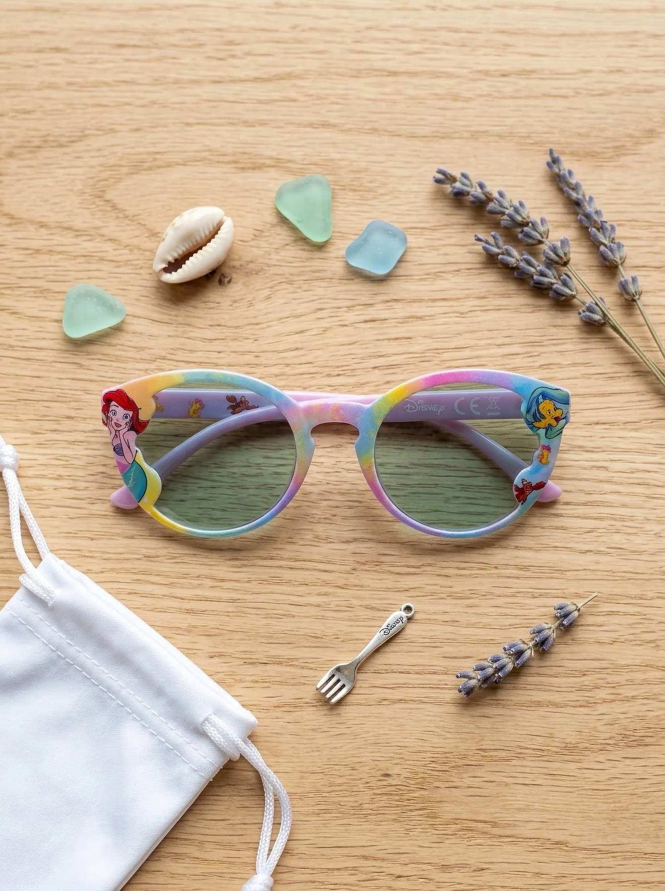 Lunettes De Soleil La Petite Sirène Enfant Vert Et Violet Lunettes De Soleil La Petite Sirène Enfant Vert Et Violet