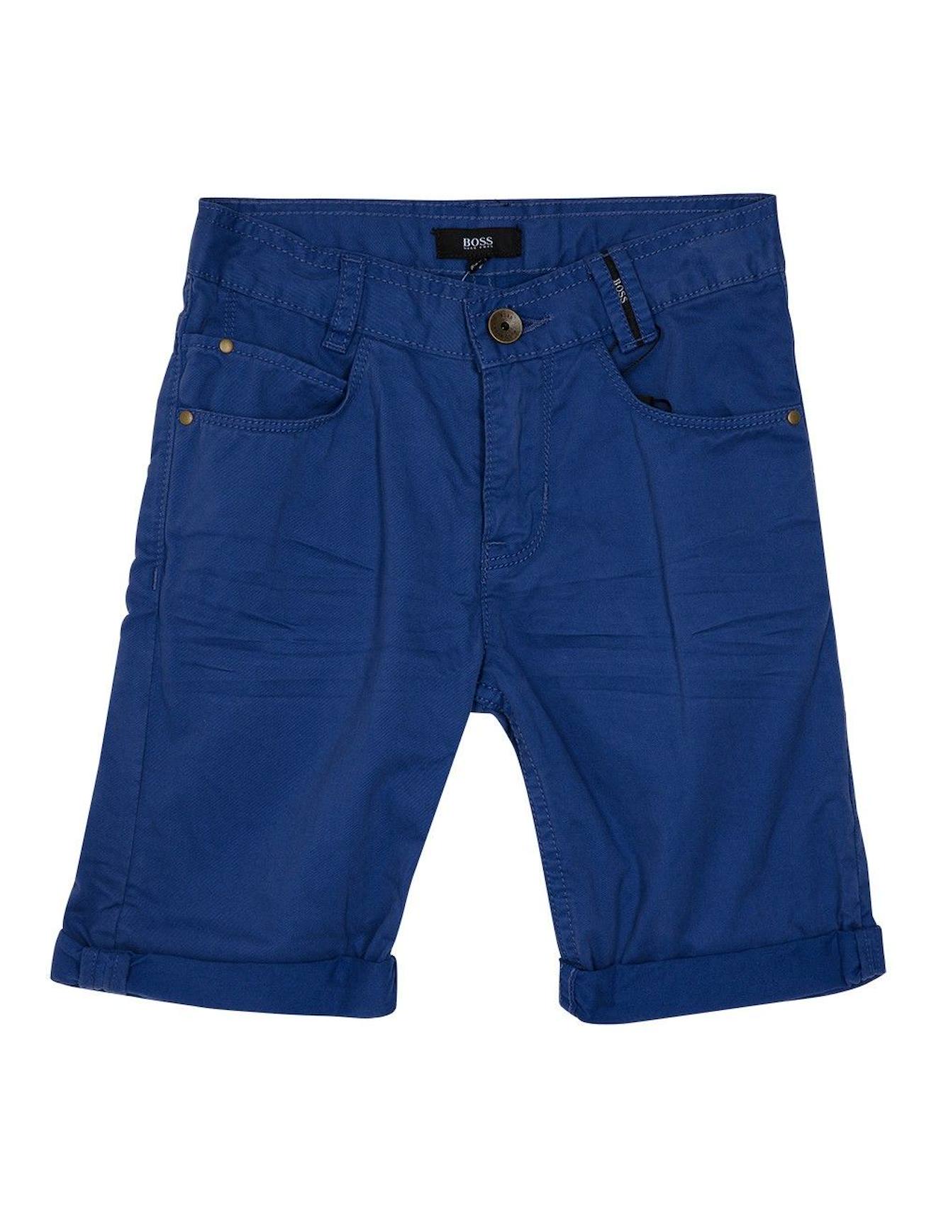 Short, Bermuda Garçon Enfant En Coton Bleu Marine Short, Bermuda Garçon Enfant En Coton Bleu Marine