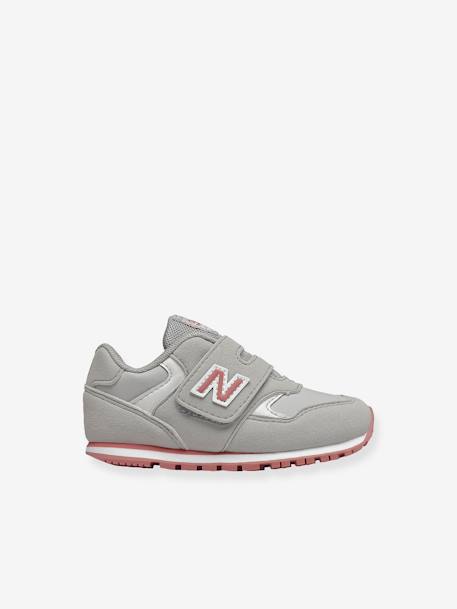 Baskets Scratchees Bebe Fille Iv393cgp New Balance Gris Rose New Balance