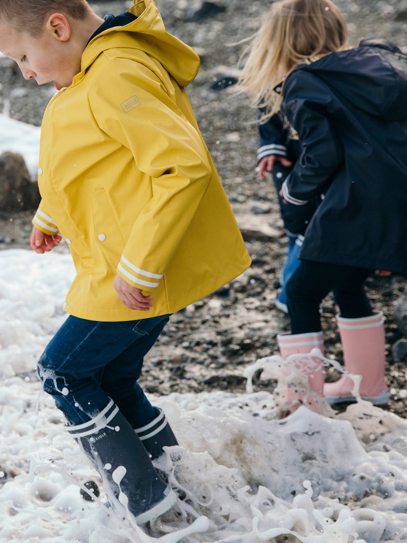 Bottes de pluie enfant Lolly Pop guimauve