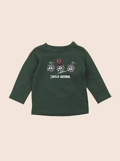 Seconde main-Garçon-T-shirt, polo, sous pull-Tee-shirt - 9 mois