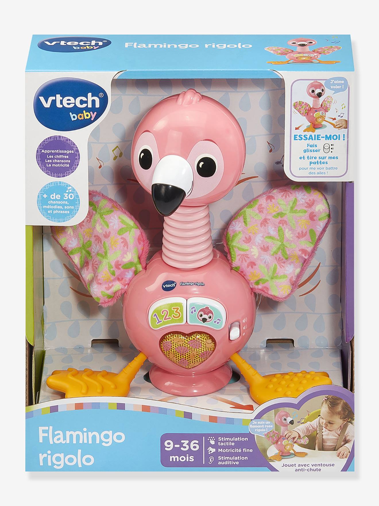 Flamingo rigolo rose