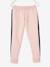 Pantalon de sport fille en molleton bandes côtés gris clair+MARINE+rose / gris+rose pâle 11 - vertbaudet enfant 