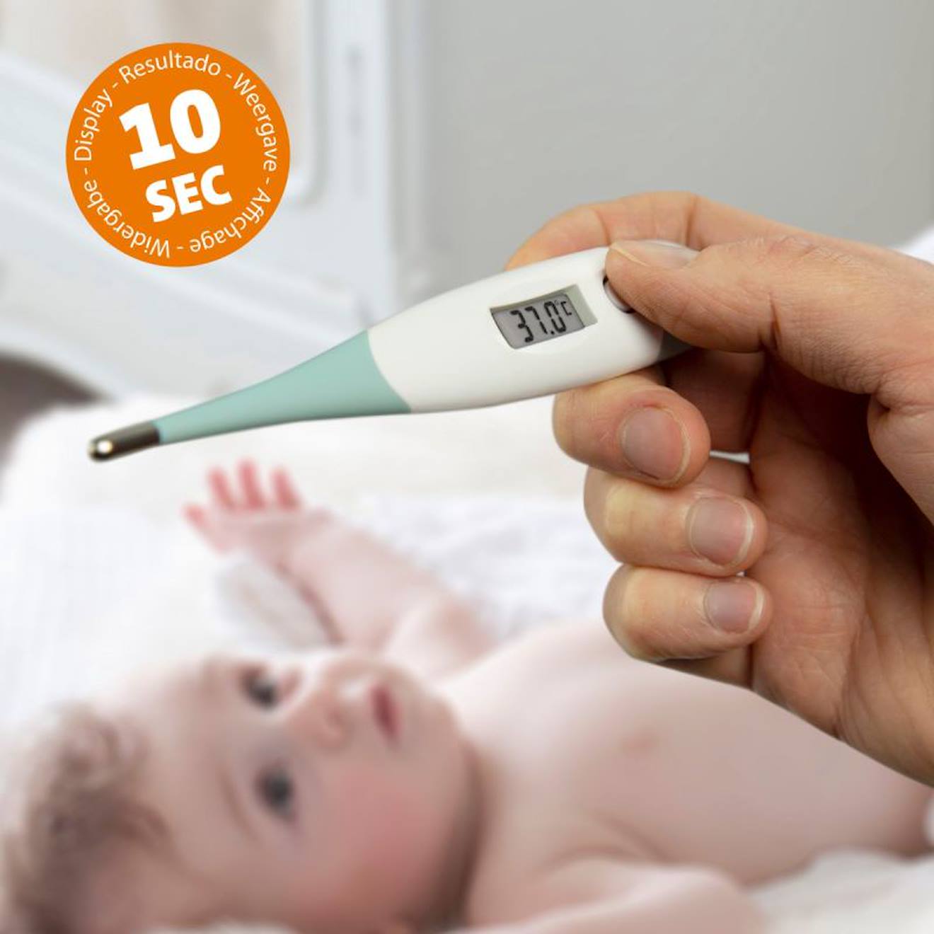 Thermomètre Digital Alecto Vert (Alecto) - Image 3