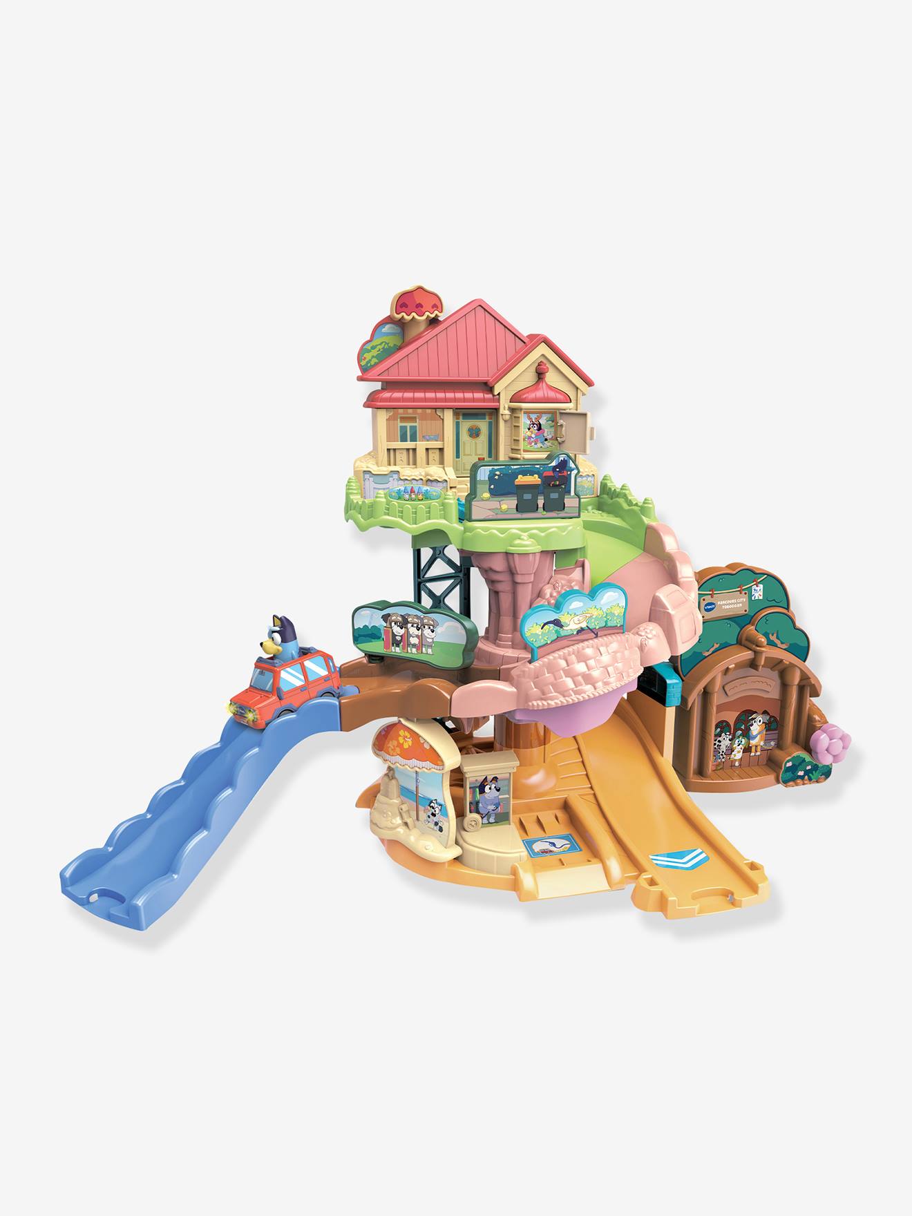 Parcours City Toboggan multicolore Parcours City Toboggan multicolore