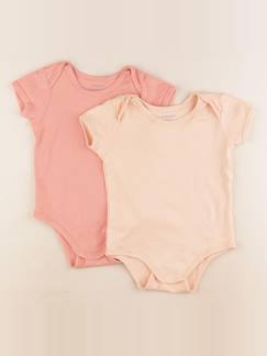 Lot de 2 bodies en coton - 36 mois  - vertbaudet enfant