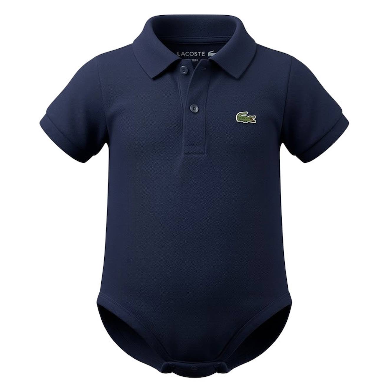Body Polo Bébé En Coton Marine