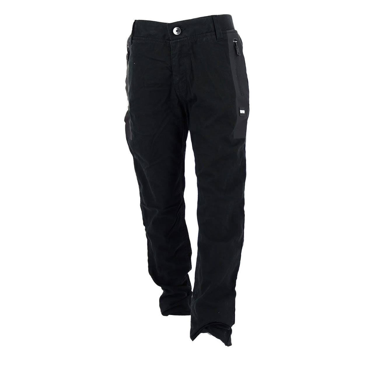 Pantalon De Survêtement Garçon En Coton Noir, Gris