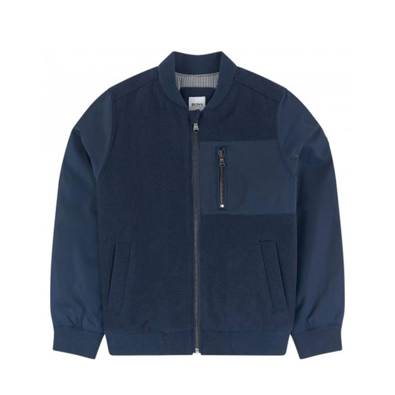 Blouson Enfant En Laine Bleu Marine Blouson Enfant En Laine Bleu Marine