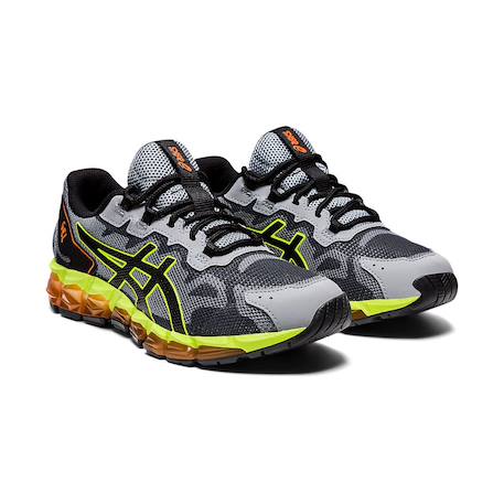 Baskets garçon Gris, noir, vert fluo 2 - vertbaudet enfant 
