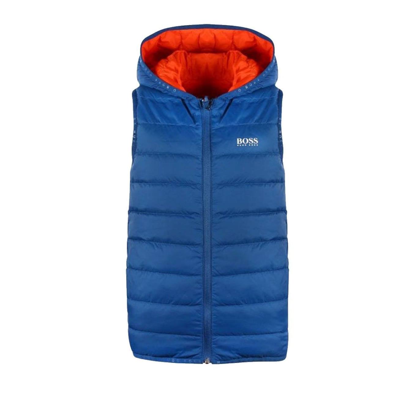 Doudoune Enfant Bleu, Orange