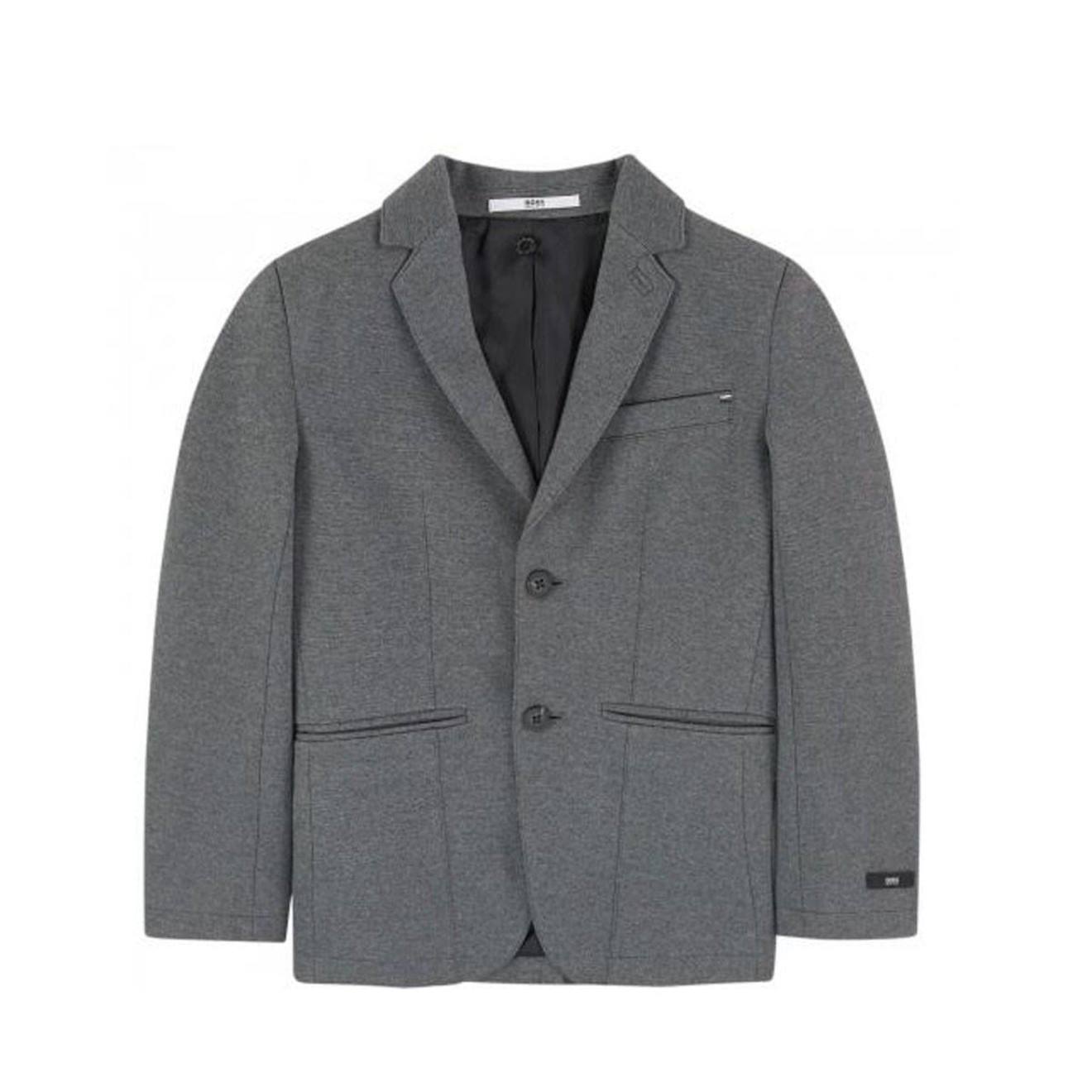 Veste Enfant En Coton Gris Foncé Veste Enfant En Coton Gris Foncé