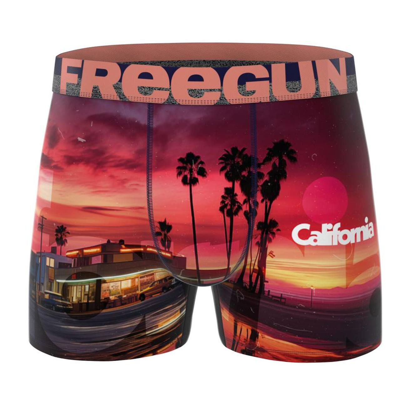 Boxer Garçon California Rose