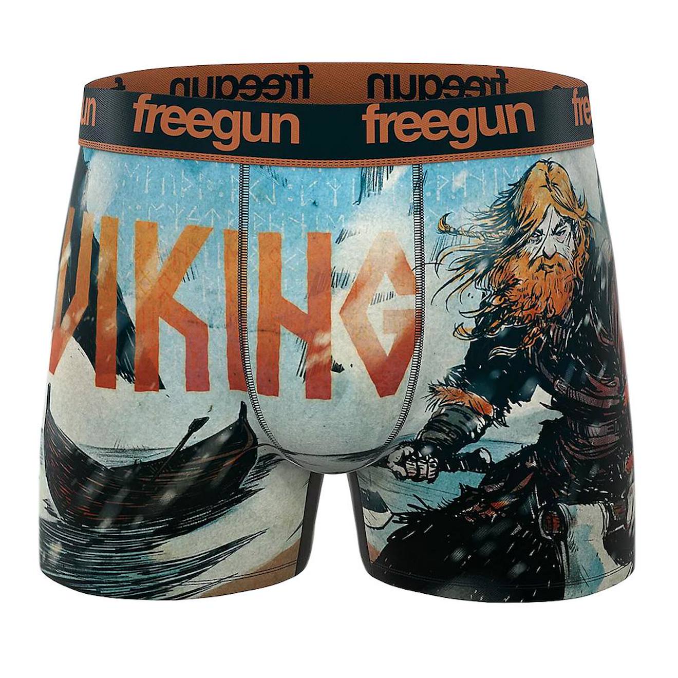 Boxer Garçon Viking Bleu