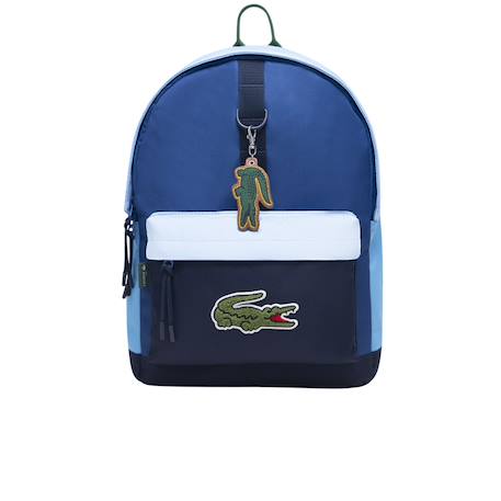 Sac à dos enfant Bleu marine, vert+Bleu panorama, blanc+Gris clair, vert+Noir foncé, vert+Rose clair, vert 4 - vertbaudet enfant 