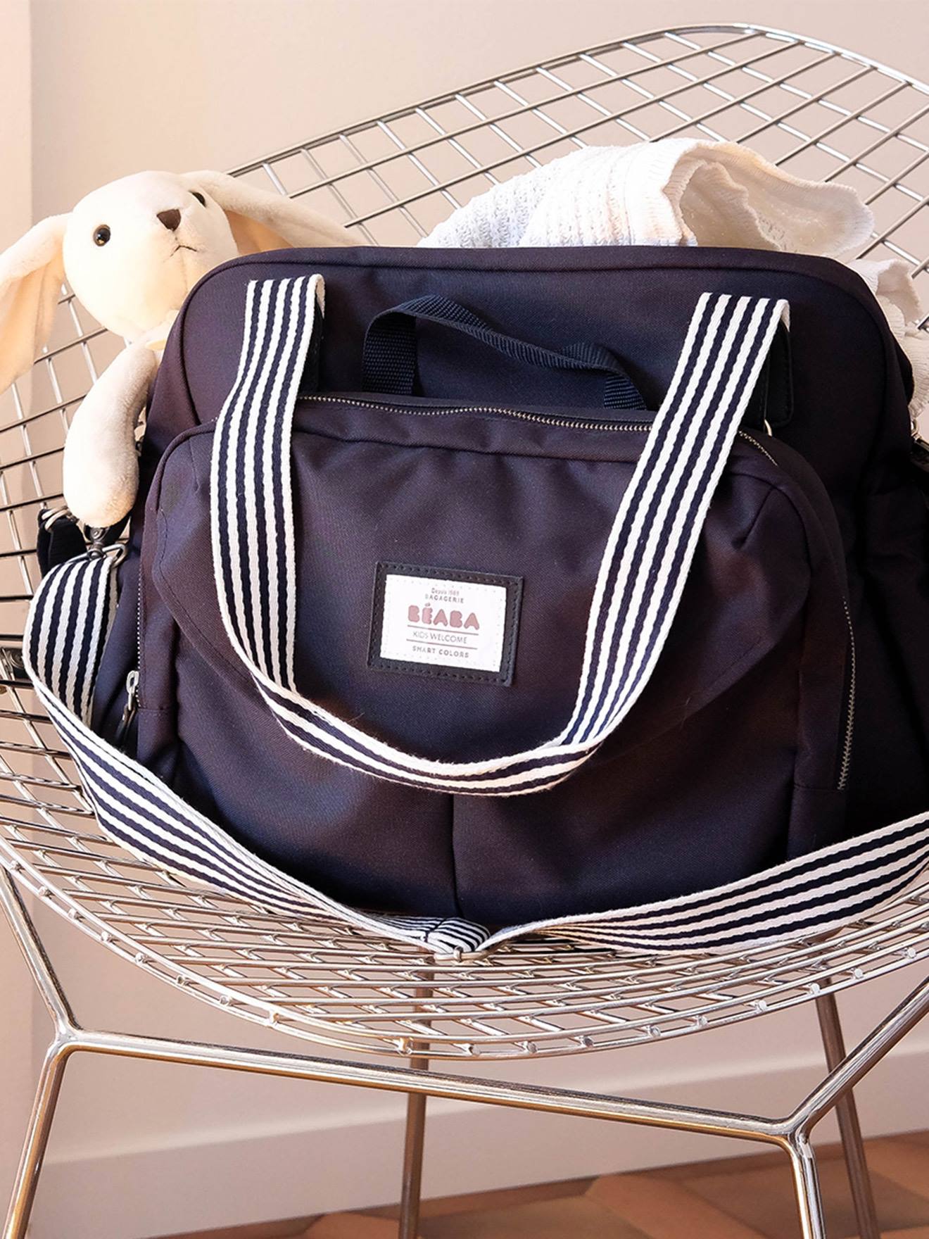 Sac à langer Genève II BEABA bleu marine