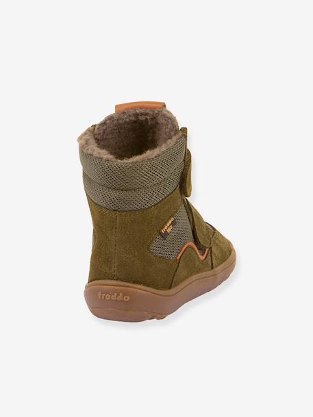 Bottes d'hiver pieds nus enfants BAREFOOT TEX WINTER Froddo bleu jean+bleu nuit+bordeaux+gris ardoise+lilas+noir+olive+violet 39 - vertbaudet enfant 