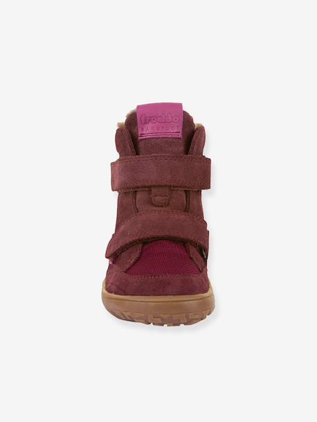 Bottes d'hiver pieds nus enfants BAREFOOT TEX WINTER Froddo bleu jean+bleu nuit+bordeaux+gris ardoise+lilas+noir+olive+violet 18 - vertbaudet enfant 