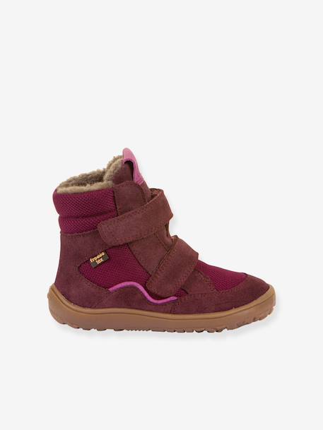Bottes d'hiver pieds nus enfants BAREFOOT TEX WINTER Froddo bleu jean+bleu nuit+bordeaux+gris ardoise+lilas+noir+olive+violet 14 - vertbaudet enfant 