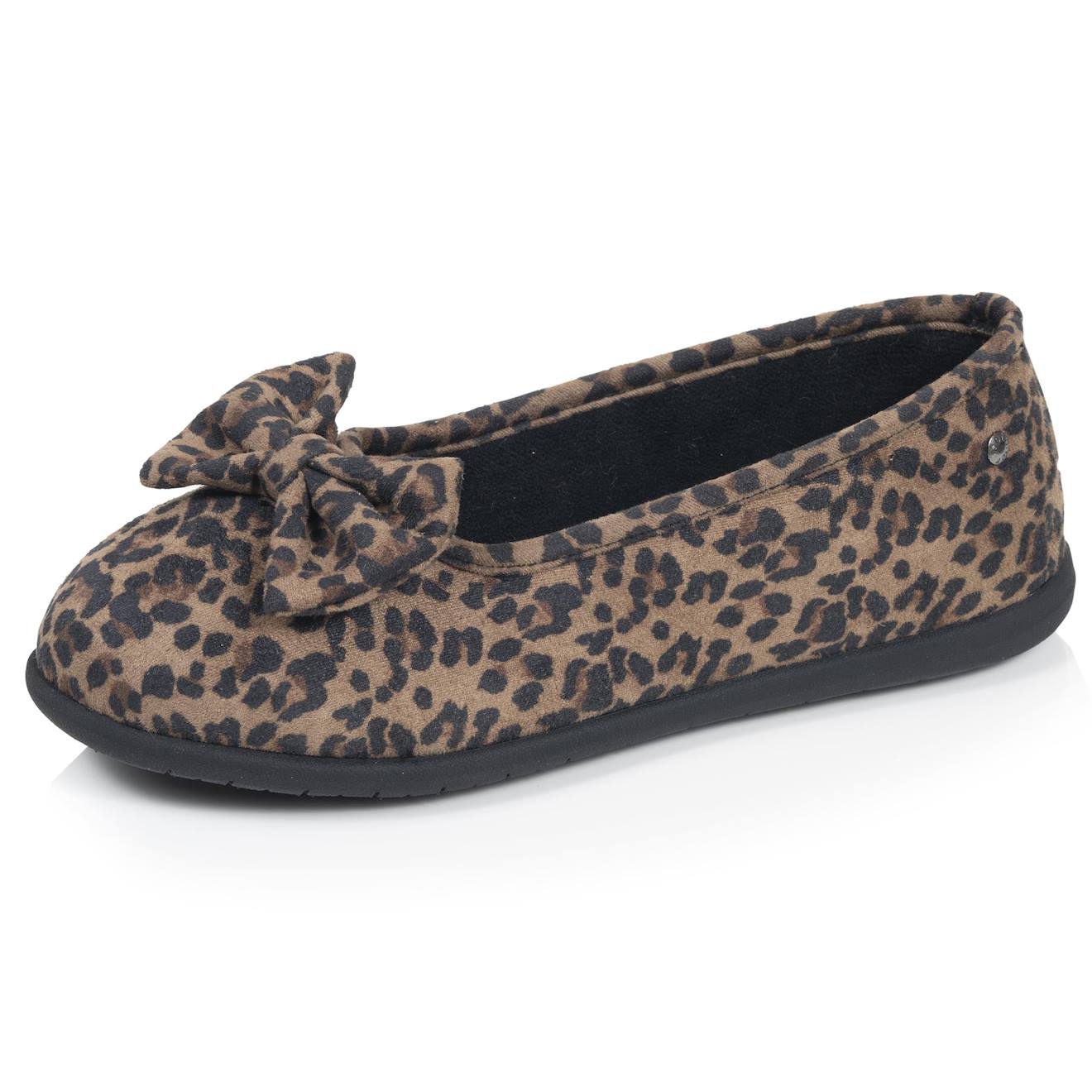 Chaussons Ballerines Souples, Ultra Confortables Et Légers, Confort Technologie Everywear Léopard