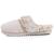 Chaussons mules ultra confortables, en maille bouclette, semelle crantée Beige+Camel+Noir 4 - vertbaudet enfant 