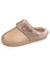Chaussons mules ultra confortables, en maille bouclette, semelle crantée Beige+Camel+Noir 12 - vertbaudet enfant 