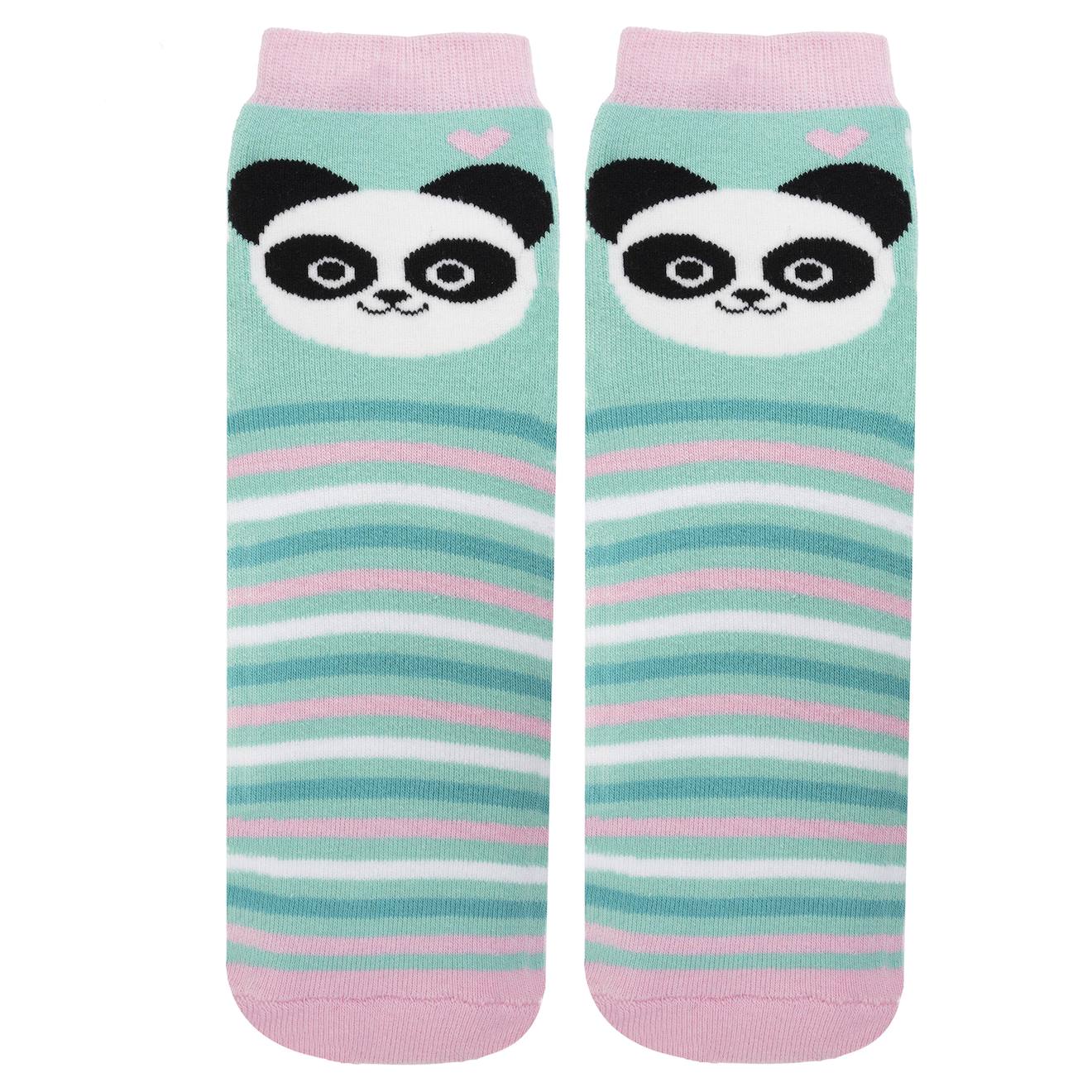 Chaussettes Antidérapantes Enfant Turquoise 5/8 Ans Turquoise