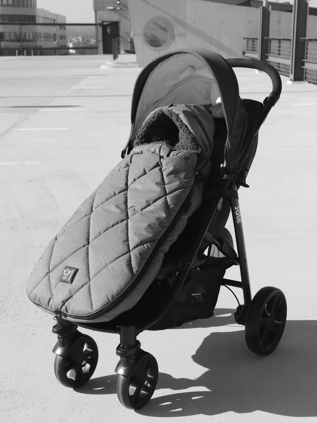 Chancelière poussette XL Too black